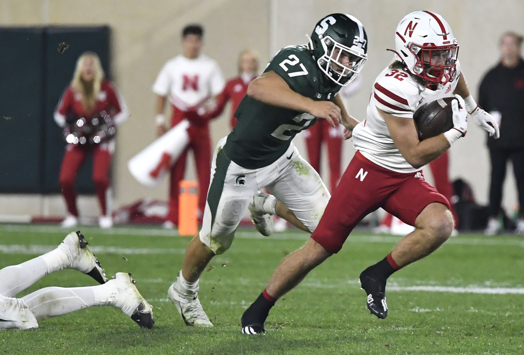 Nebraska vs. Michigan State, 9.25